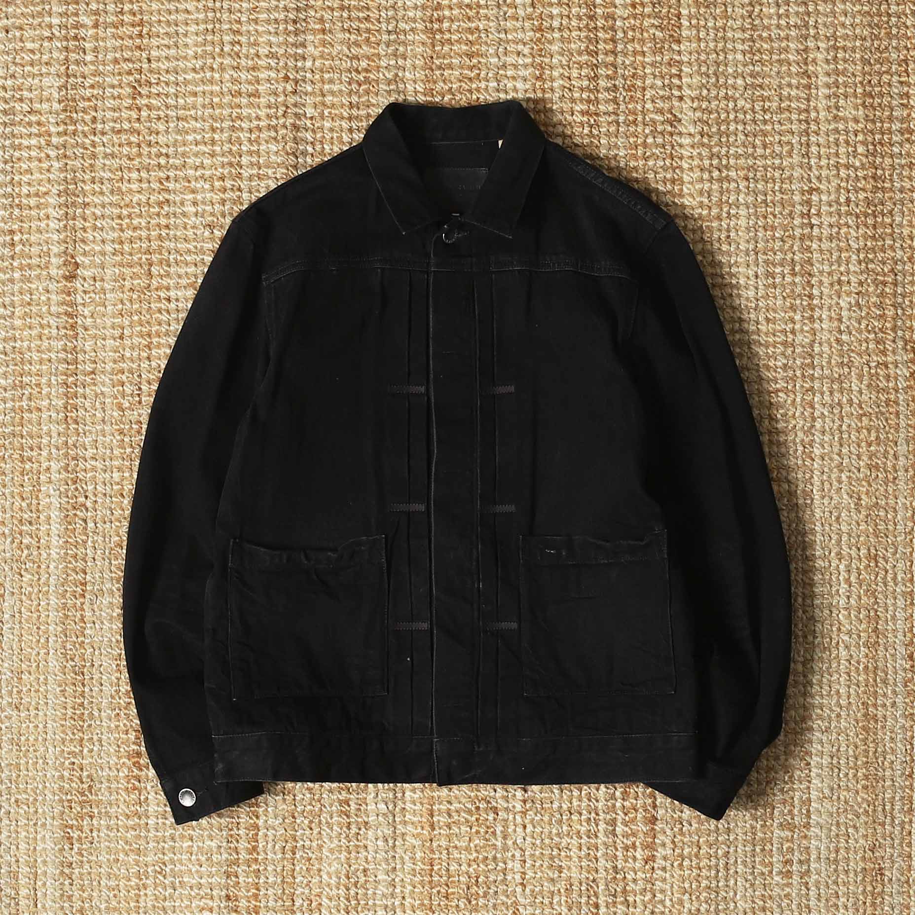 LEVI&#039;S MADE &amp; CRAFTED TRUCKER JACKET - BLACK