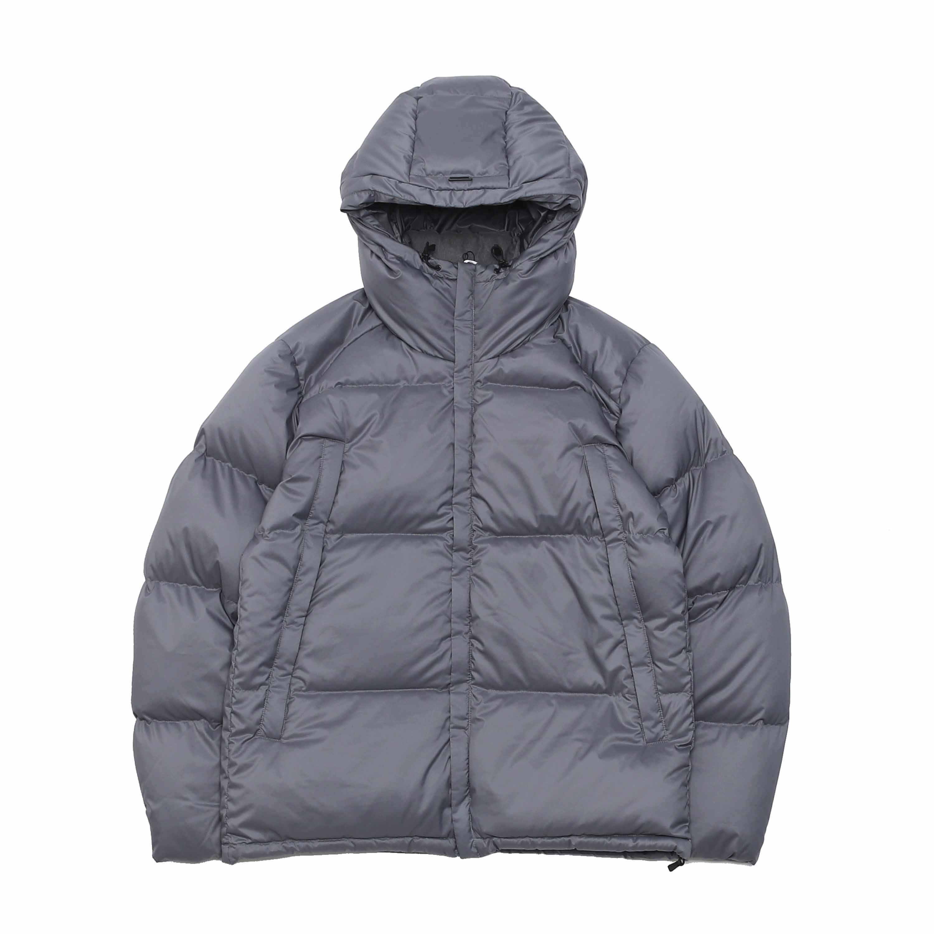 RECYCLED LIGHT DOWN JACKET - GREY