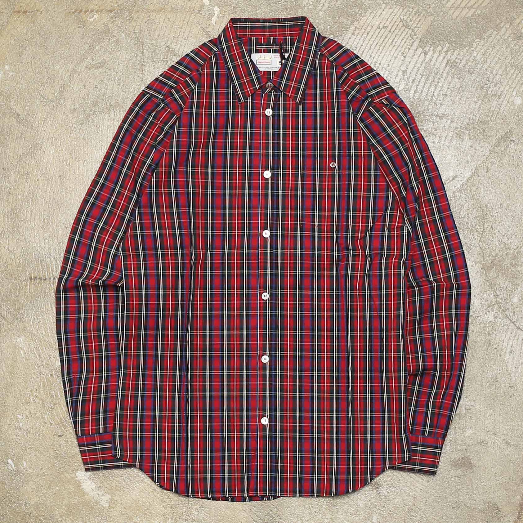 DEPARTMENT 5 MULTI CHECK SHIRTS - RED