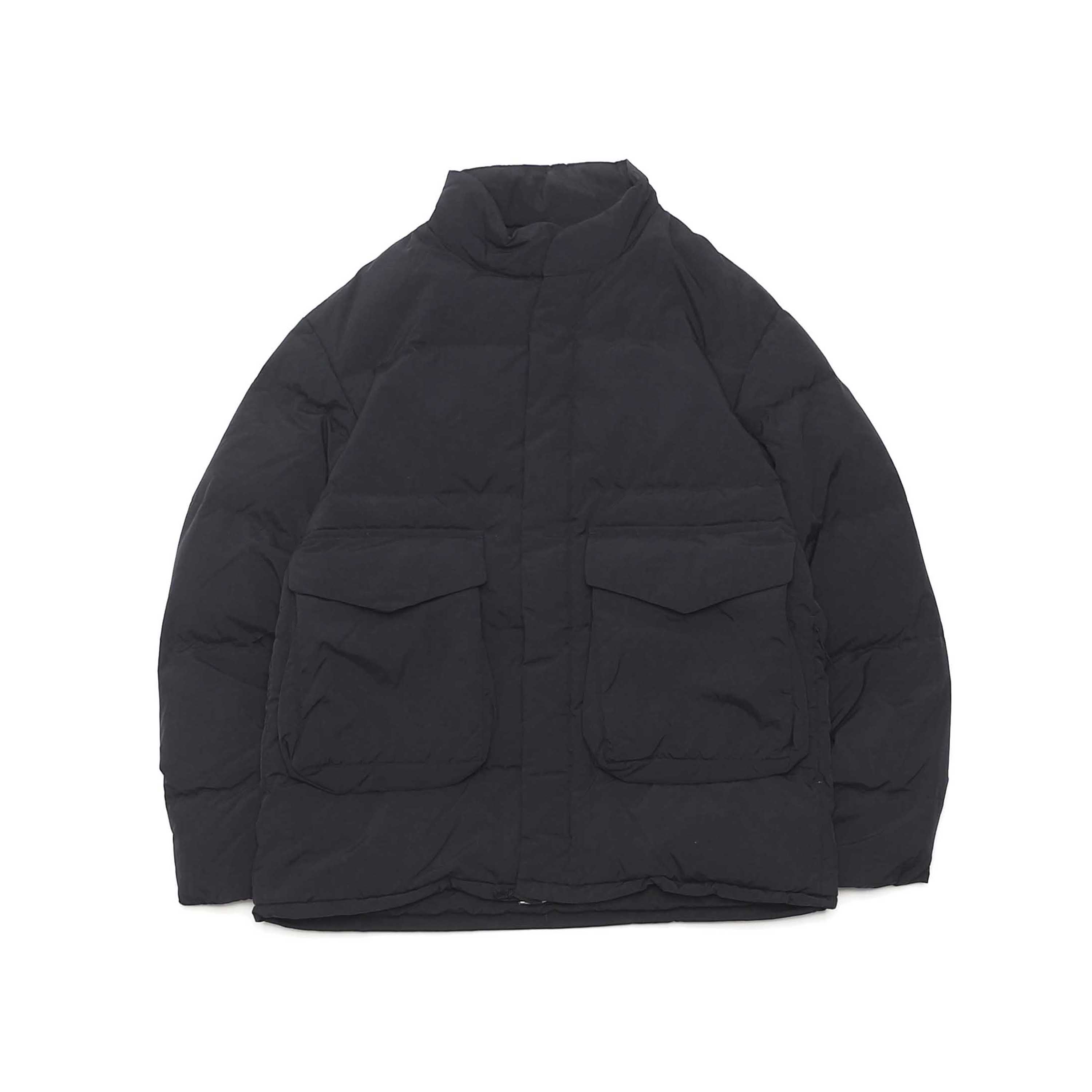 RECYCLED DOWN JACKET - BLACK