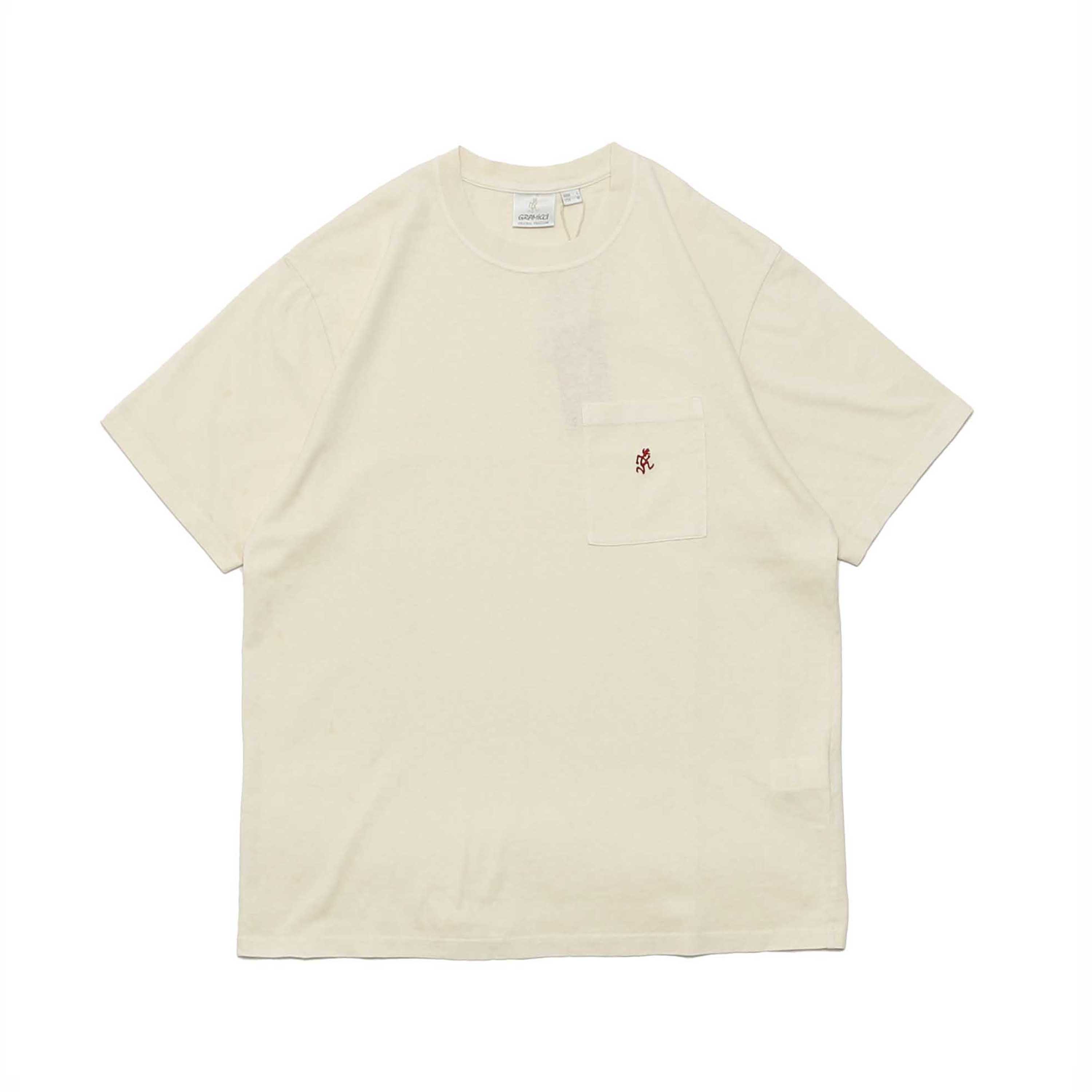 ONE POINT S/S TEE - SAND PIGMENT