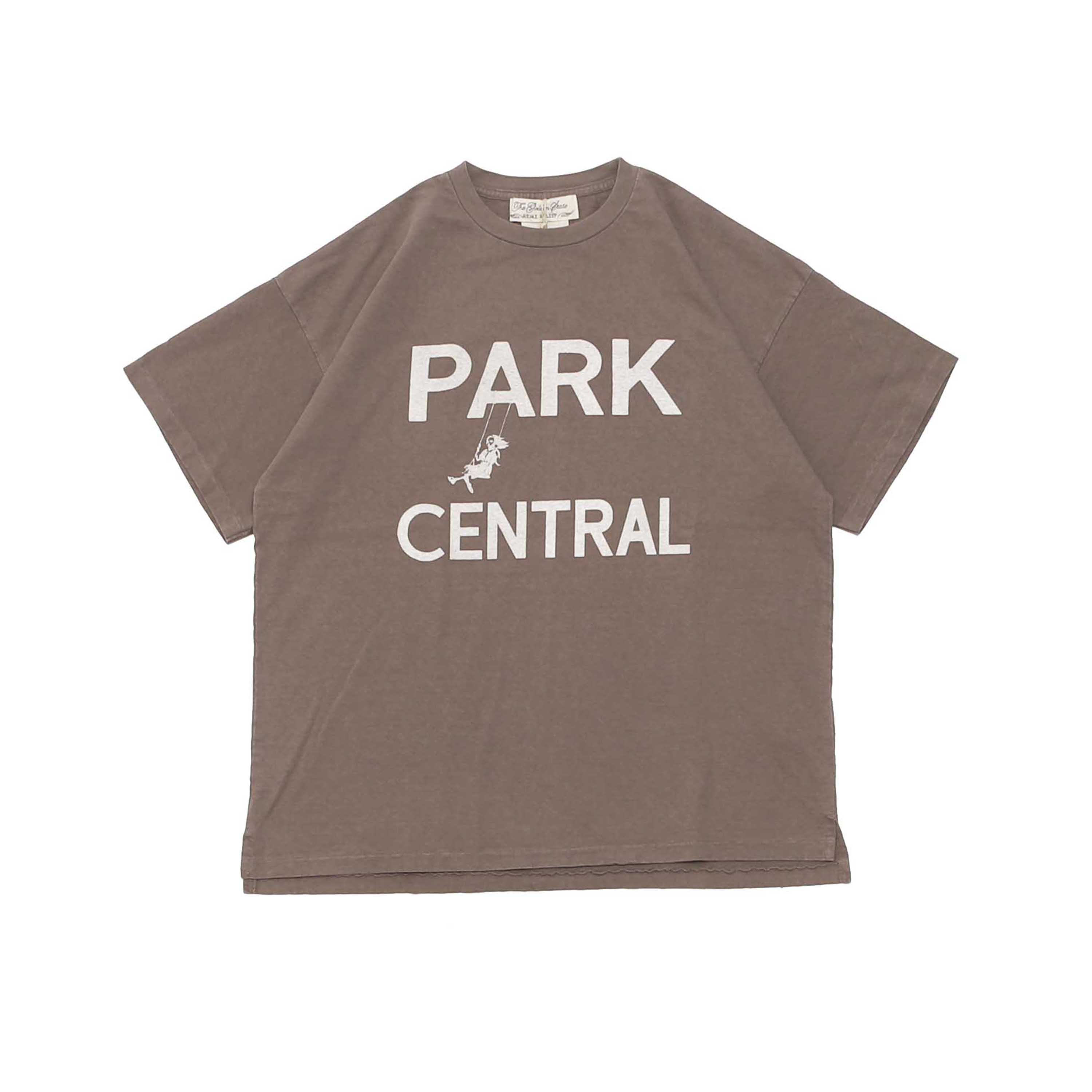 16 JERSEY S/S TEE - PARK CENTRAL BROWN