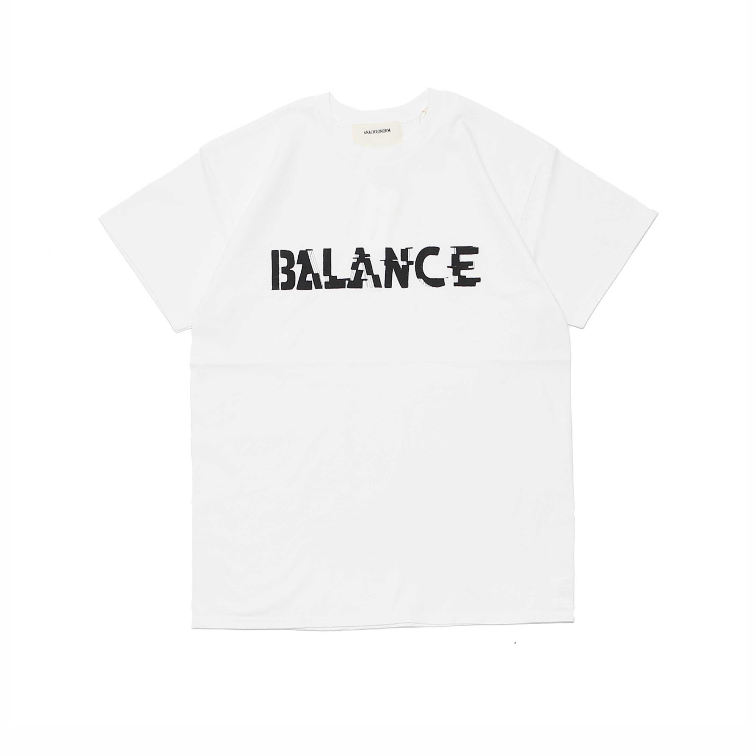 GLITCH EMBROIDERY S/S TEE - WHITE