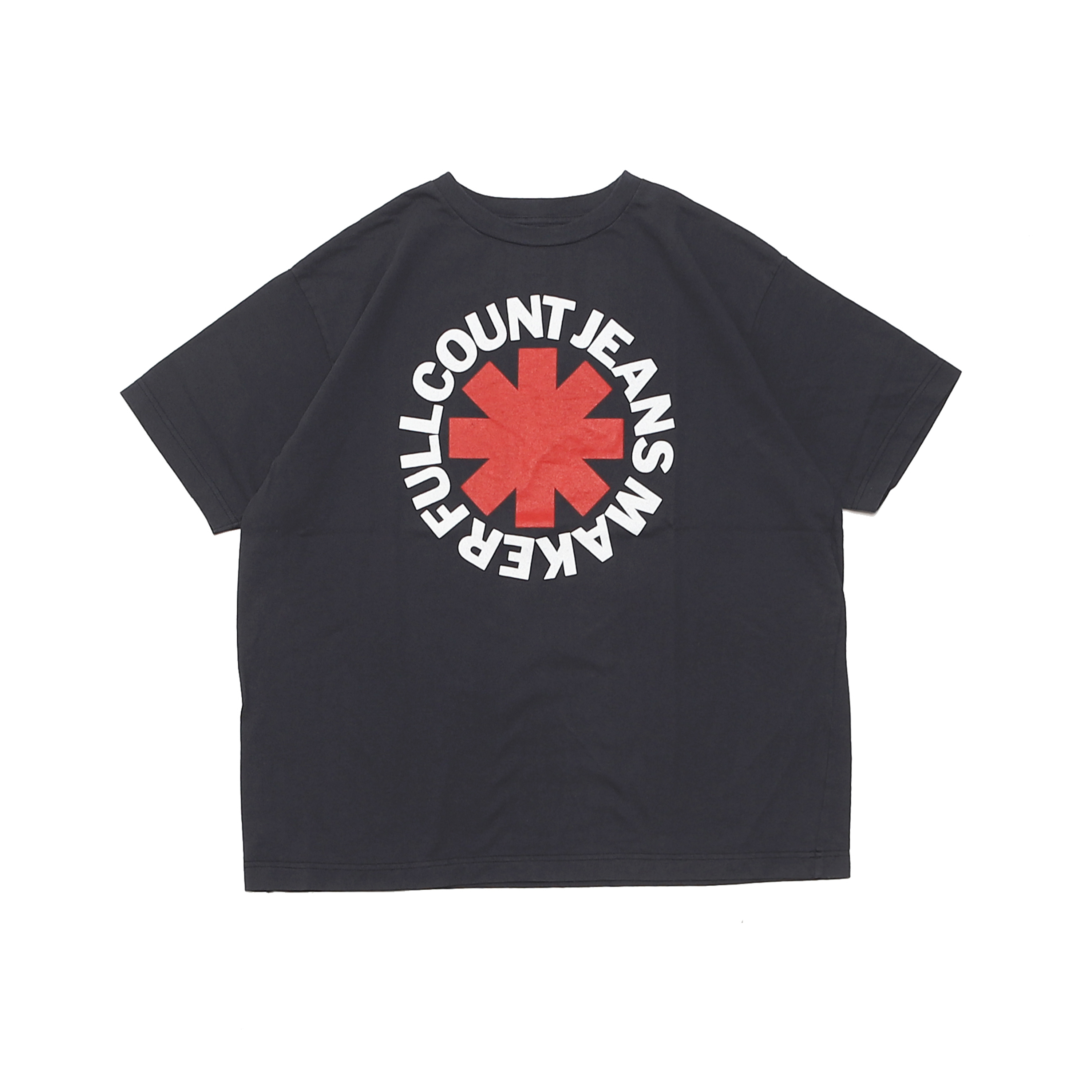 FULLCOUNT JEANS MAKERS S/S T-SHIRTS - INK BLACK