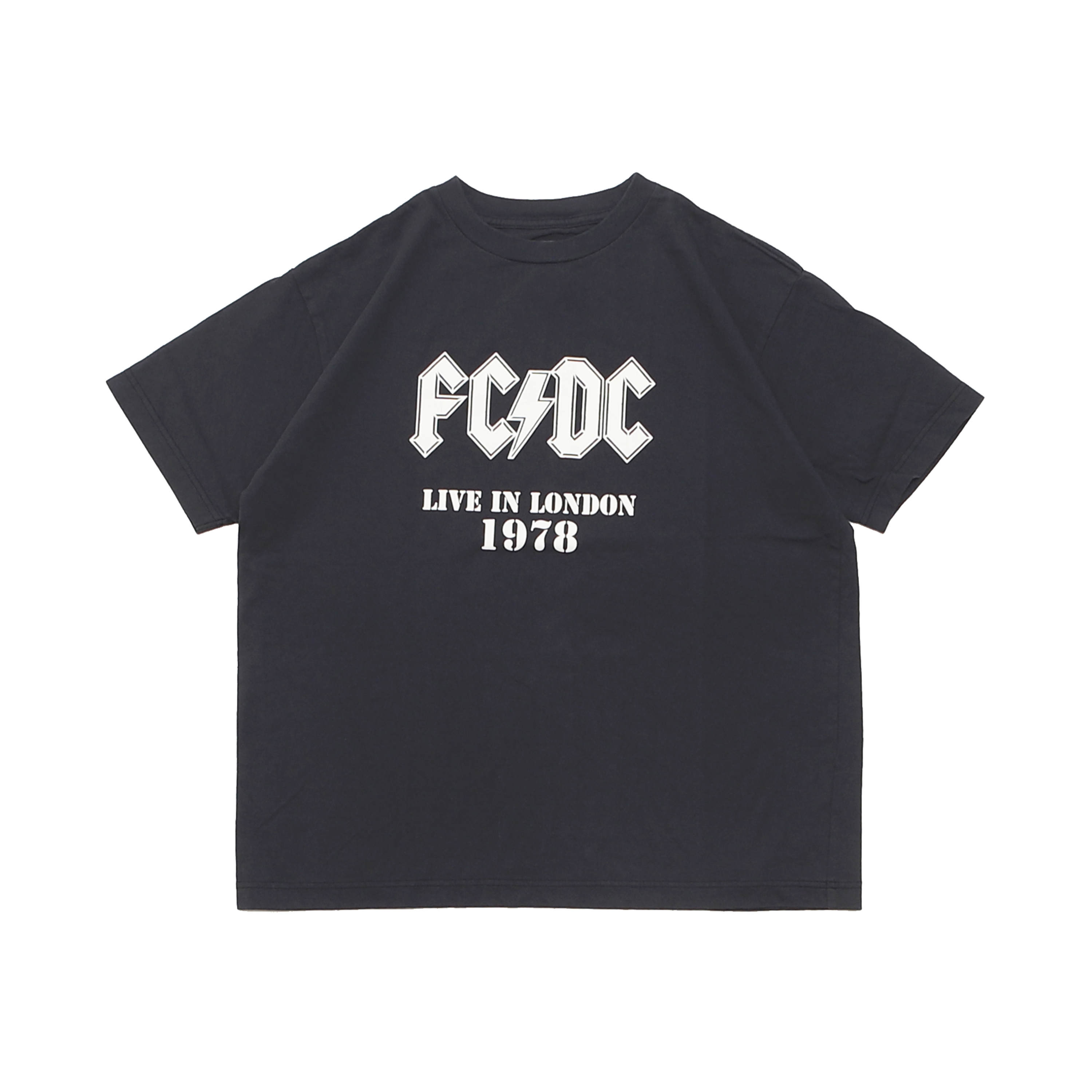 FC/DC LIVE IN LONDON S/S T-SHIRTS - INK BLACK